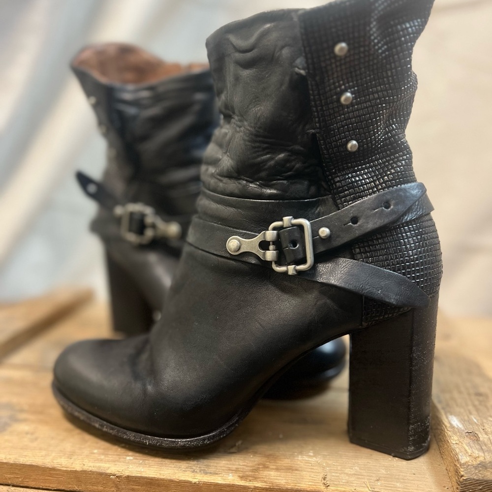A.S. 98 Heeled Booties
